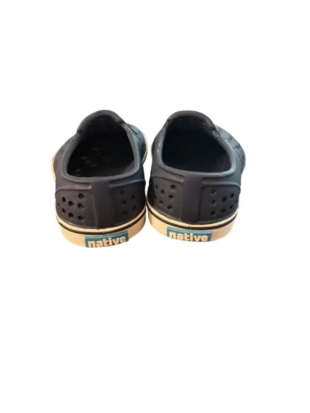Native Kids Jefferson Slip-On Shoes Navy Size C5 Durable Lightweight Design